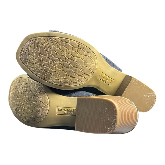 White Mountain Perforated Slingback Heels – Size 10 - Picture 6 of 8